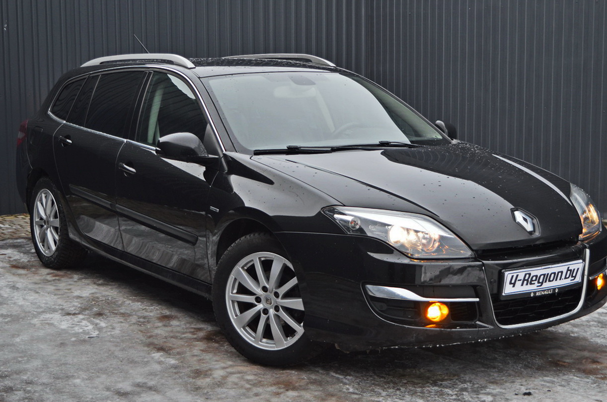 Renault Laguna III · Рестайлинг